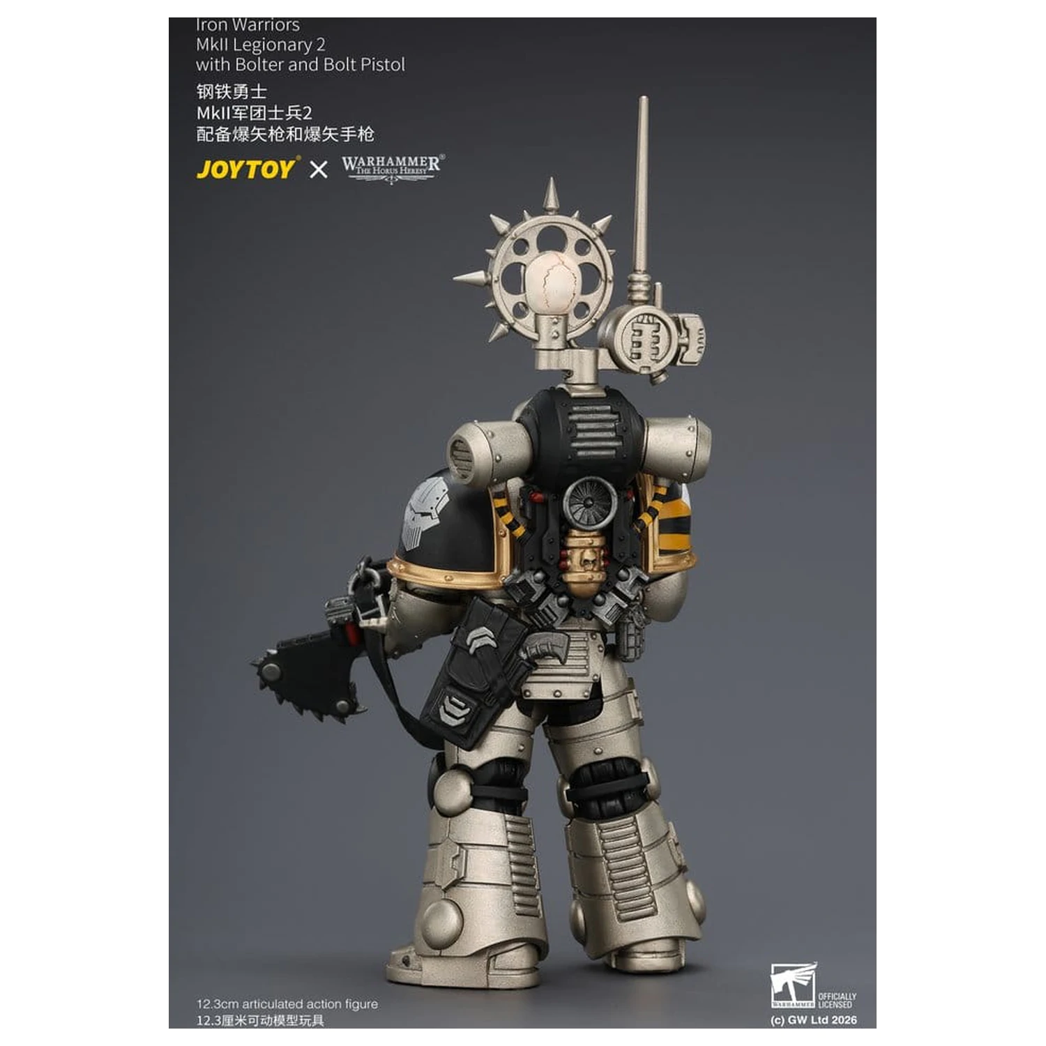 Warhammer The Horus Heresy Actionfigur Iron Warriors MkII Legionär 2 12 cm Produktfoto