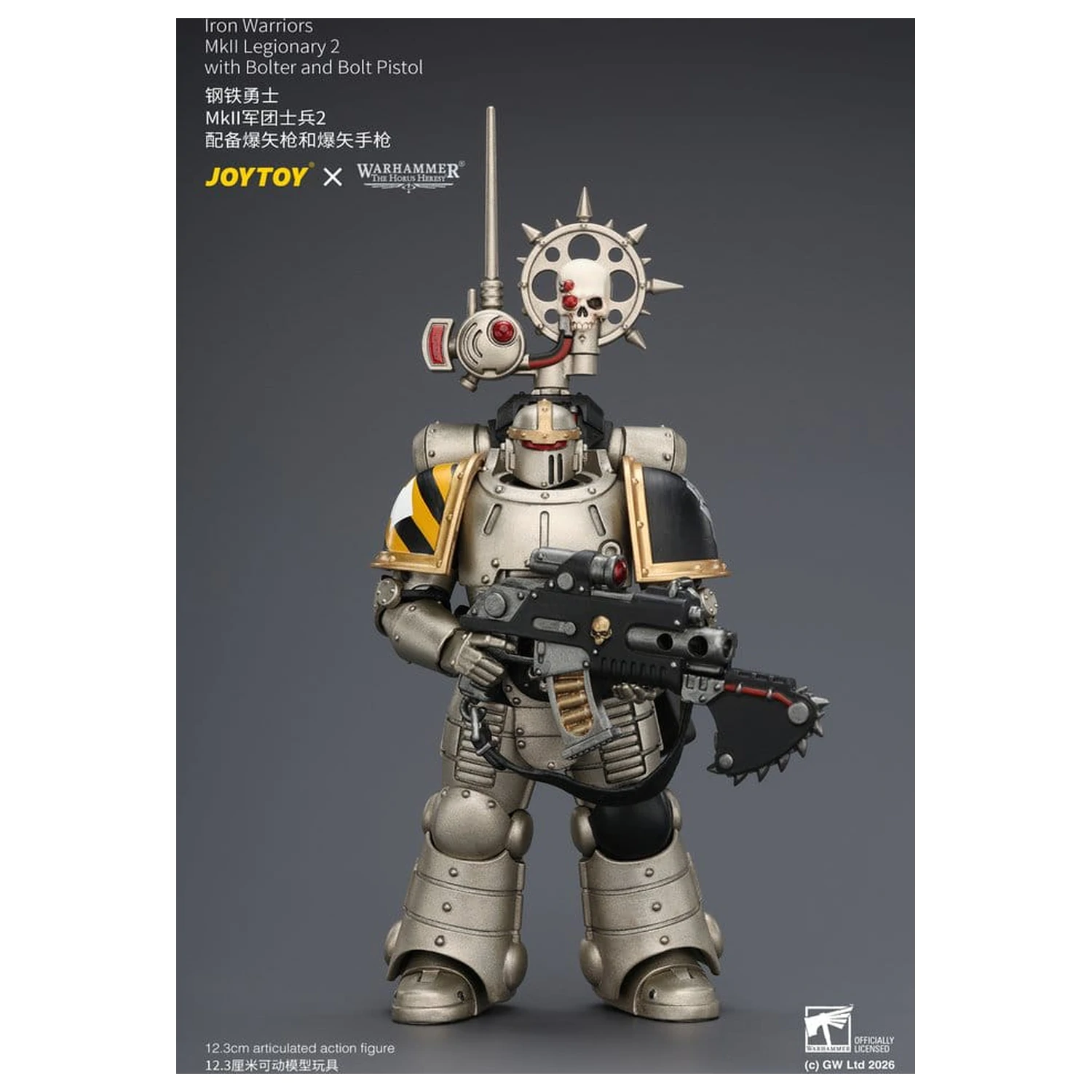 Warhammer The Horus Heresy Actionfigur Iron Warriors MkII Legionär 2 12 cm Produktfoto