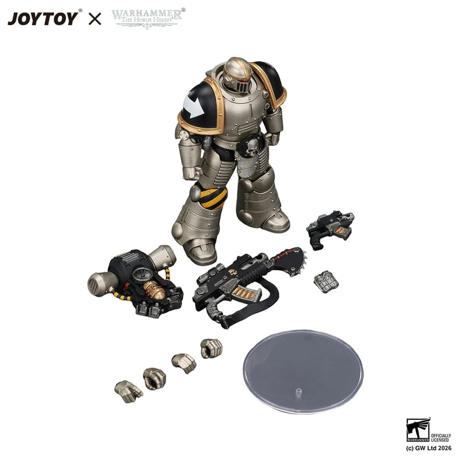 Warhammer The Horus Heresy Actionfigur Iron Warriors MkII Legionär 3 12 cm Produktfoto