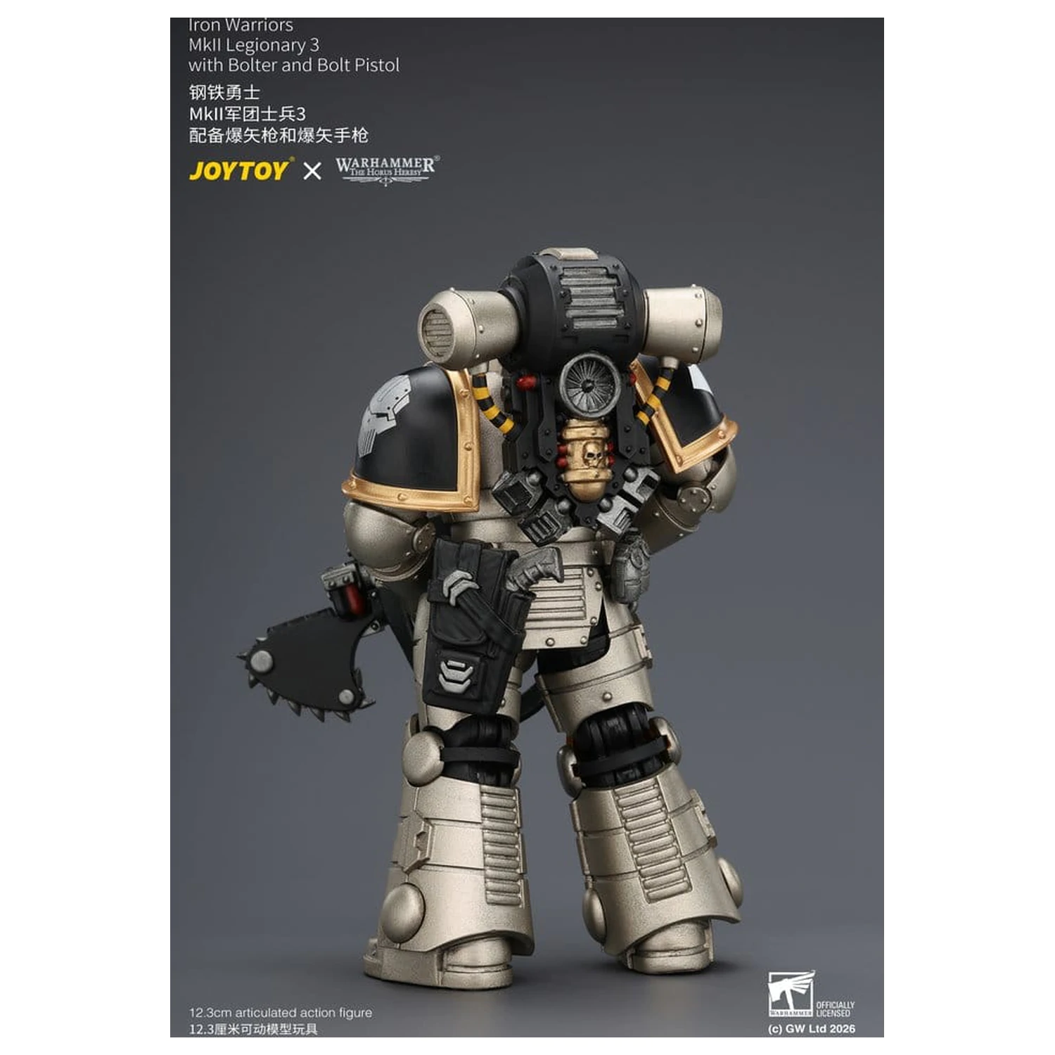 Warhammer The Horus Heresy Actionfigur Iron Warriors MkII Legionär 3 12 cm Produktfoto