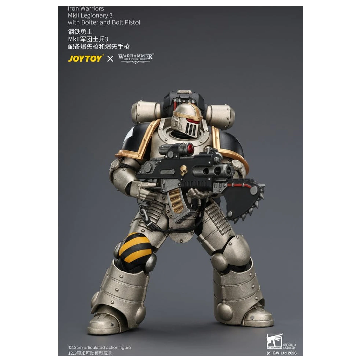 Warhammer The Horus Heresy Actionfigur Iron Warriors MkII Legionär 3 12 cm Produktfoto