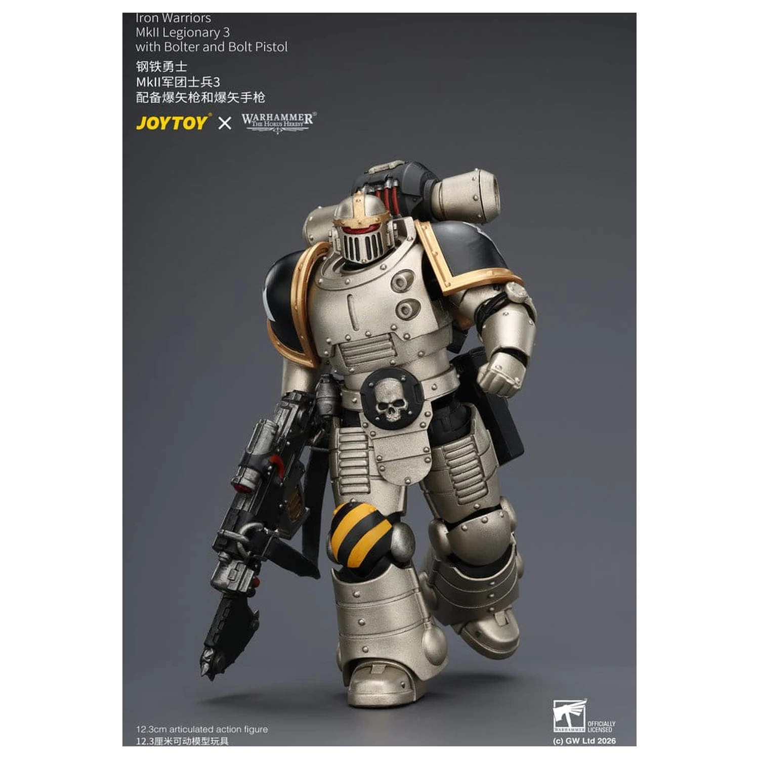 Warhammer The Horus Heresy Actionfigur Iron Warriors MkII Legionär 3 12 cm Produktfoto