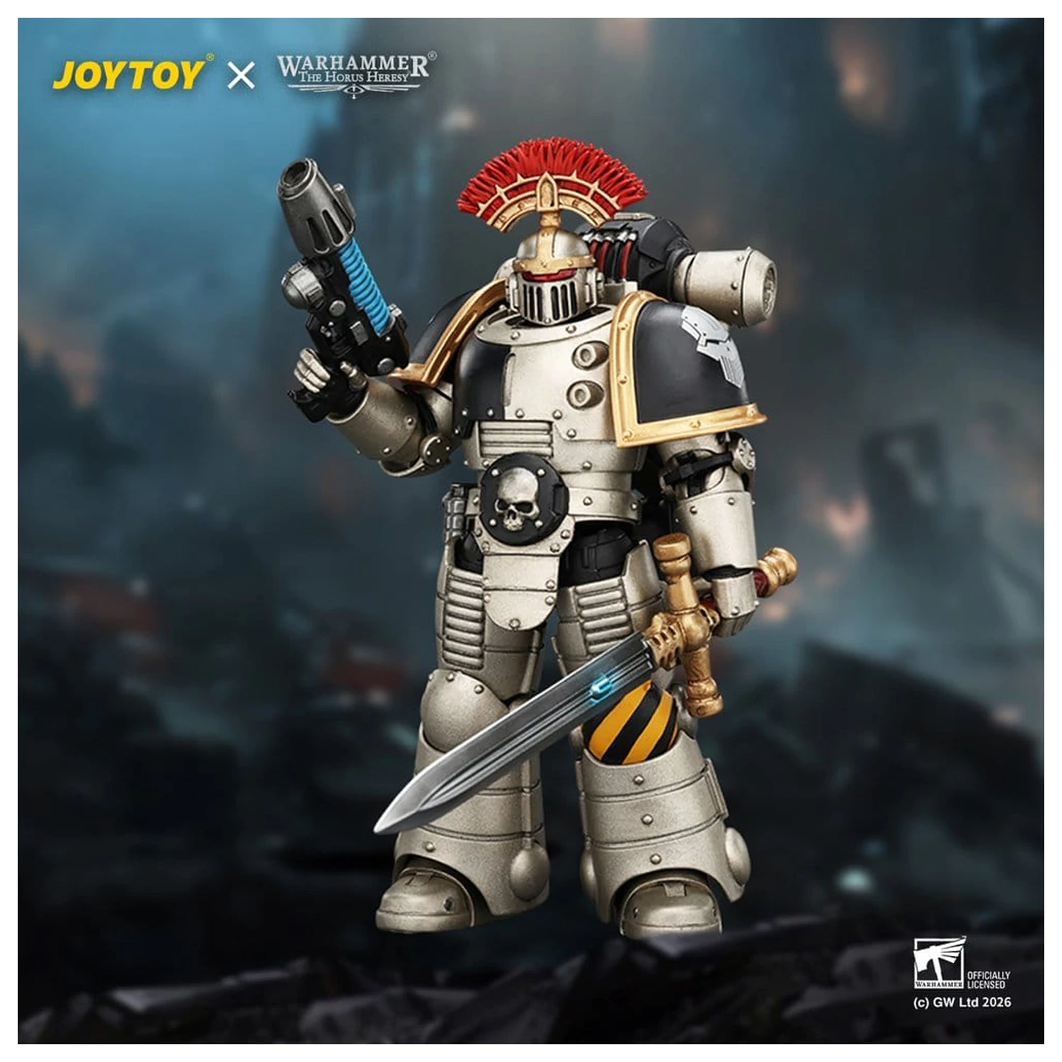 Warhammer The Horus Heresy Actionfigur Iron Warriors MkII Tactical Sergeant 12 cm Produktfoto