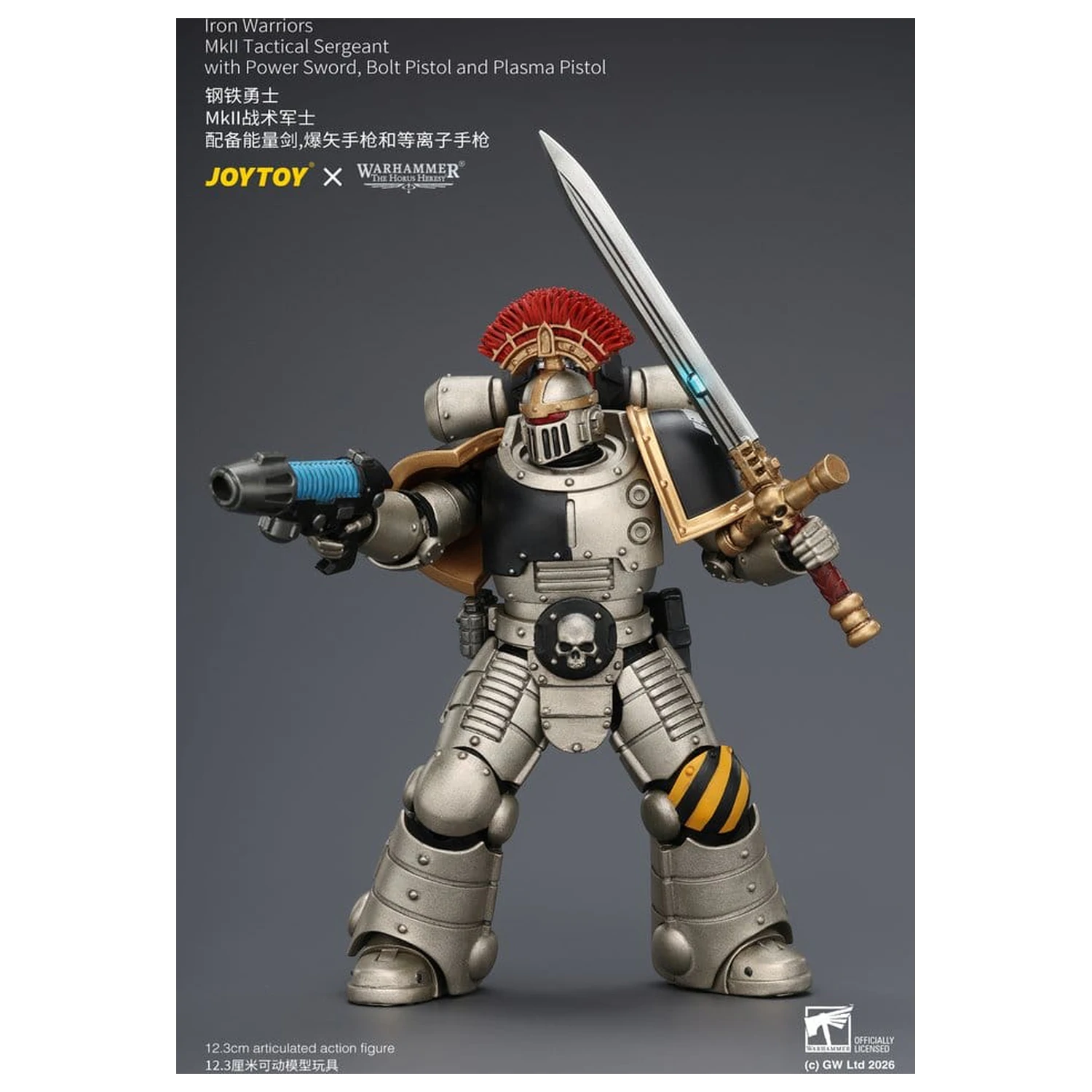 Warhammer The Horus Heresy Actionfigur Iron Warriors MkII Tactical Sergeant 12 cm Produktfoto