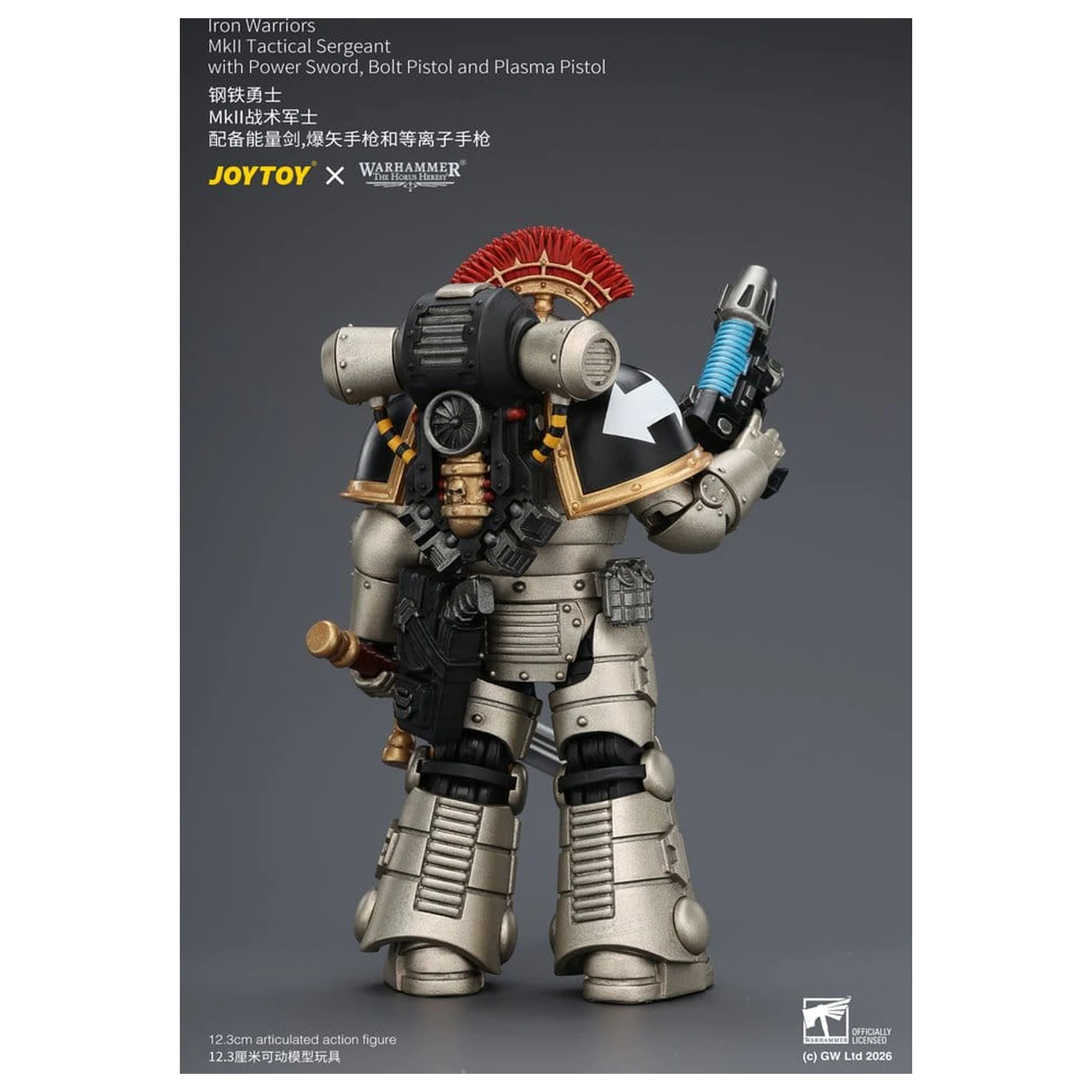 Warhammer The Horus Heresy Actionfigur Iron Warriors MkII Tactical Sergeant 12 cm Produktfoto