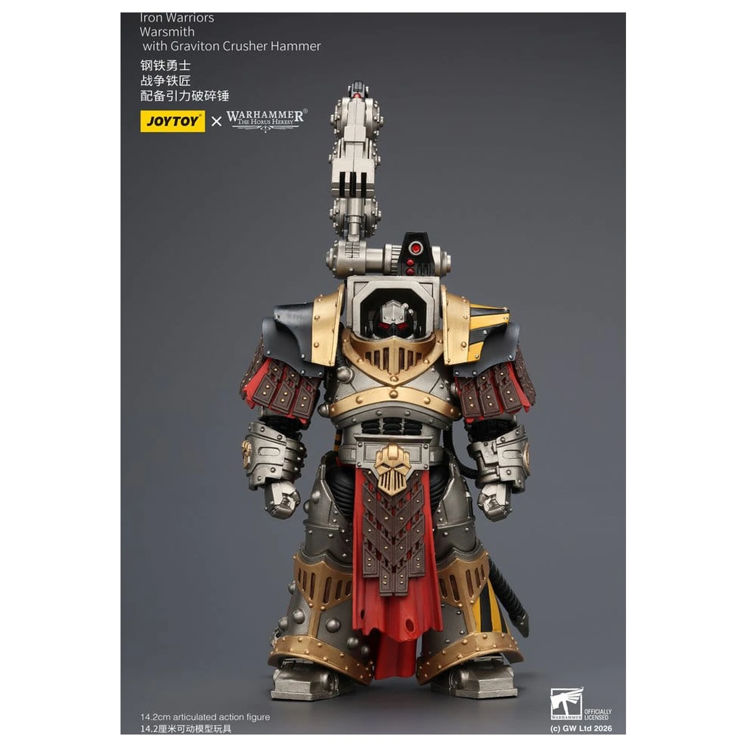Warhammer The Horus Heresy Actionfigur Iron Warriors Warsmith 14 cm Produktfoto