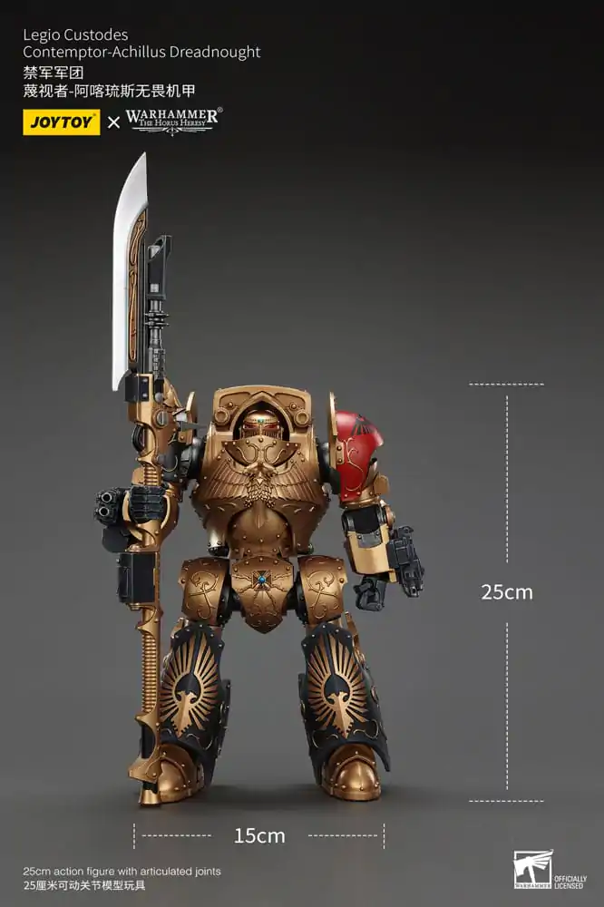 Warhammer The Horus Heresy Actionfigur Legio Custodes Contemptor-Achillus Dreadnought 25 cm Produktfoto