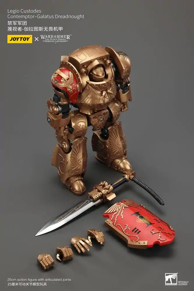 Warhammer The Horus Heresy Action Figure Legio Custodes Contemptor-Galatus Dreadnought 25 cm Produktfoto