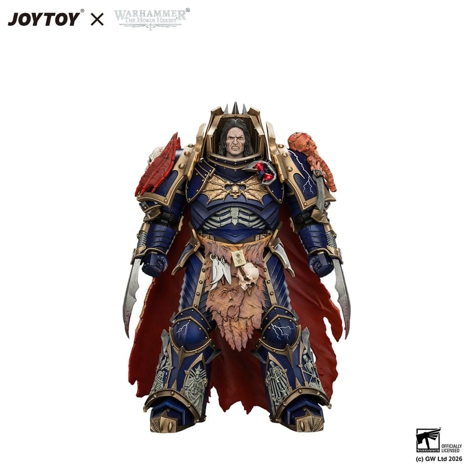 Warhammer The Horus Heresy Actionfigur Night Lords Konrad Curze Primarch of the Night Lords Legion 19 cm Produktfoto