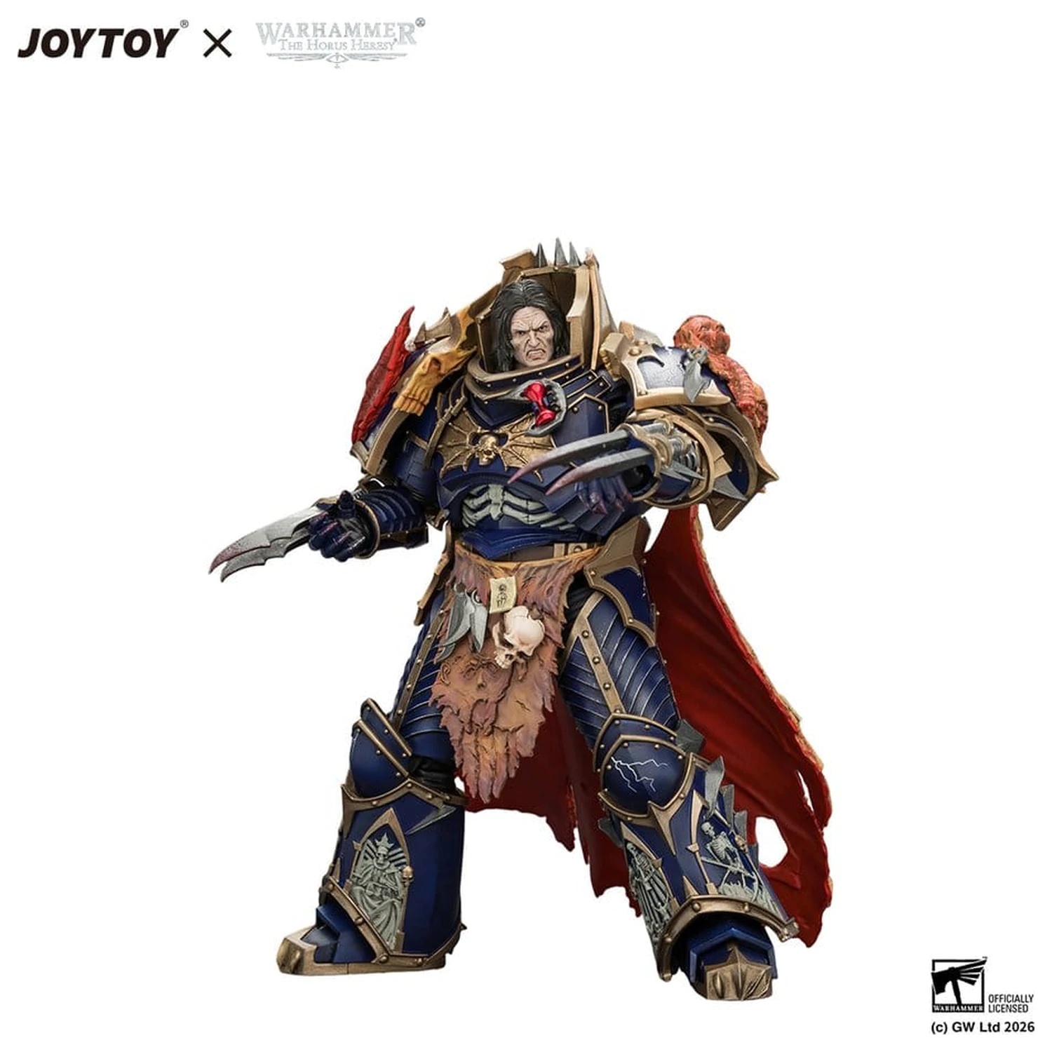 Warhammer The Horus Heresy Actionfigur Night Lords Konrad Curze Primarch of the Night Lords Legion 19 cm Produktfoto