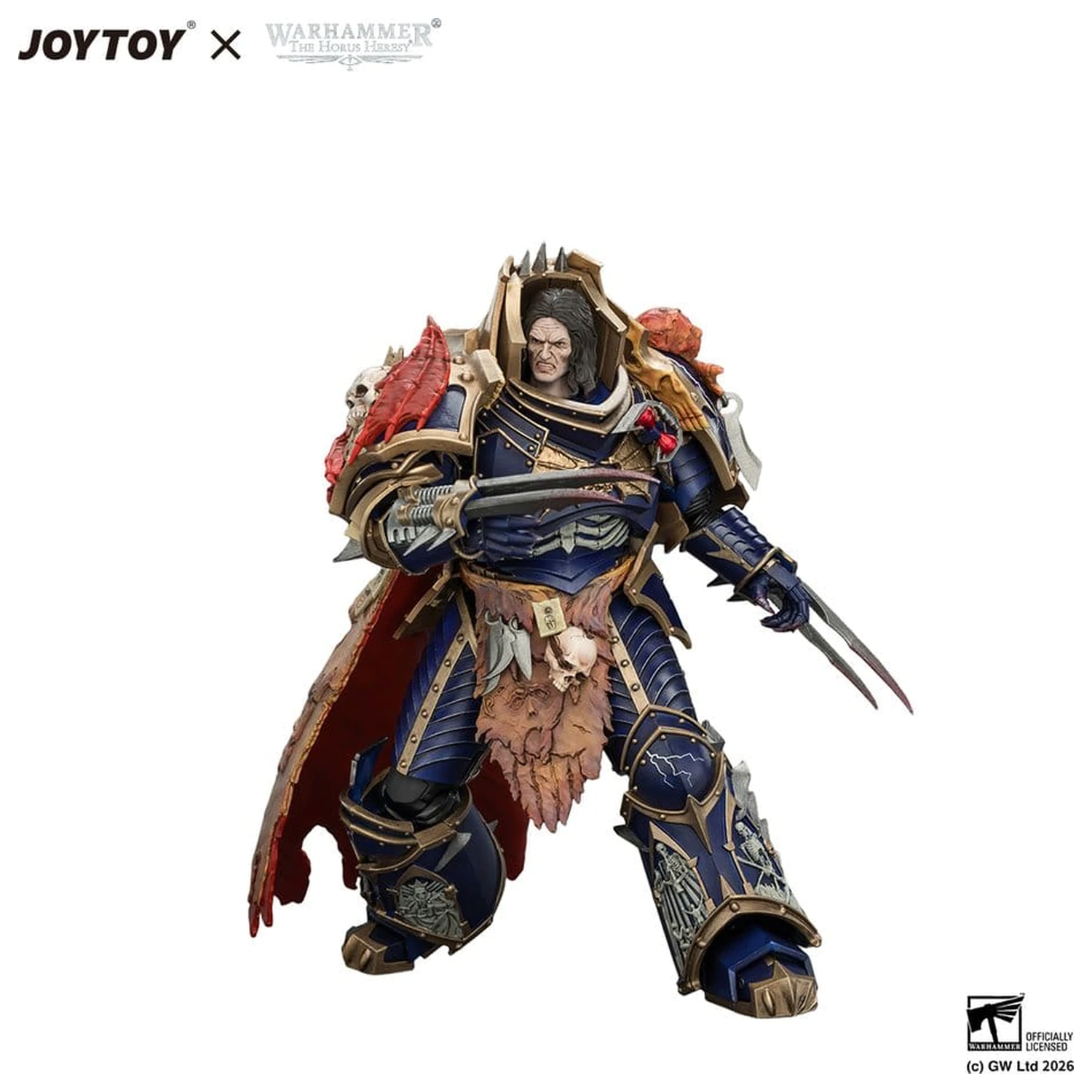 Warhammer The Horus Heresy Actionfigur Night Lords Konrad Curze Primarch of the Night Lords Legion 19 cm Produktfoto