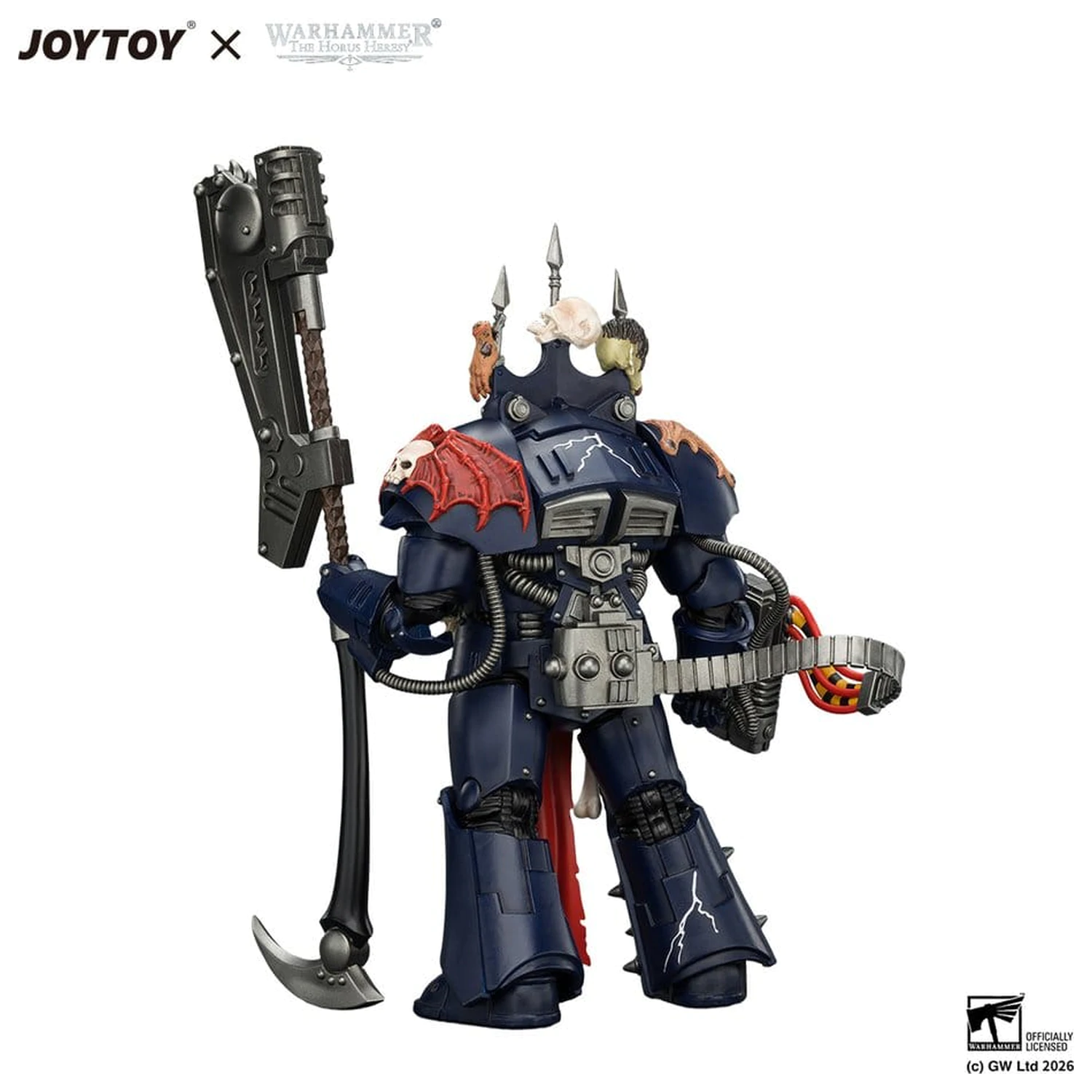 Warhammer The Horus Heresy Actionfigur Night Lords Legion Praetor in Tartaros Terminator Armour 14 cm Produktfoto