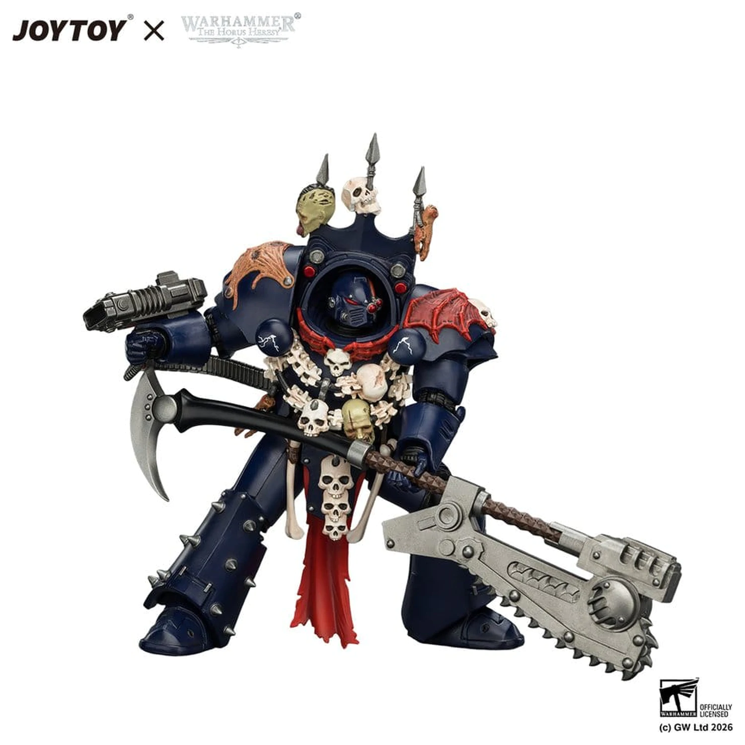 Warhammer The Horus Heresy Actionfigur Night Lords Legion Praetor in Tartaros Terminator Armour 14 cm Produktfoto