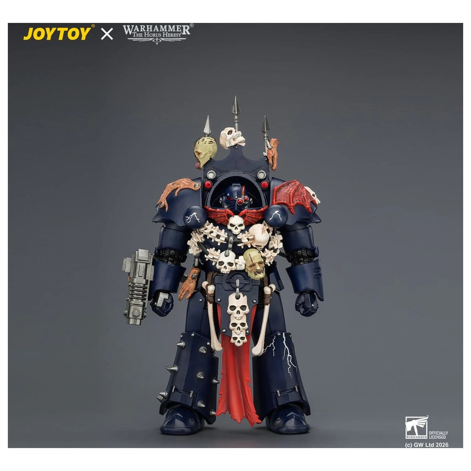 Warhammer The Horus Heresy Actionfigur Night Lords Legion Praetor in Tartaros Terminator Armour 14 cm Produktfoto