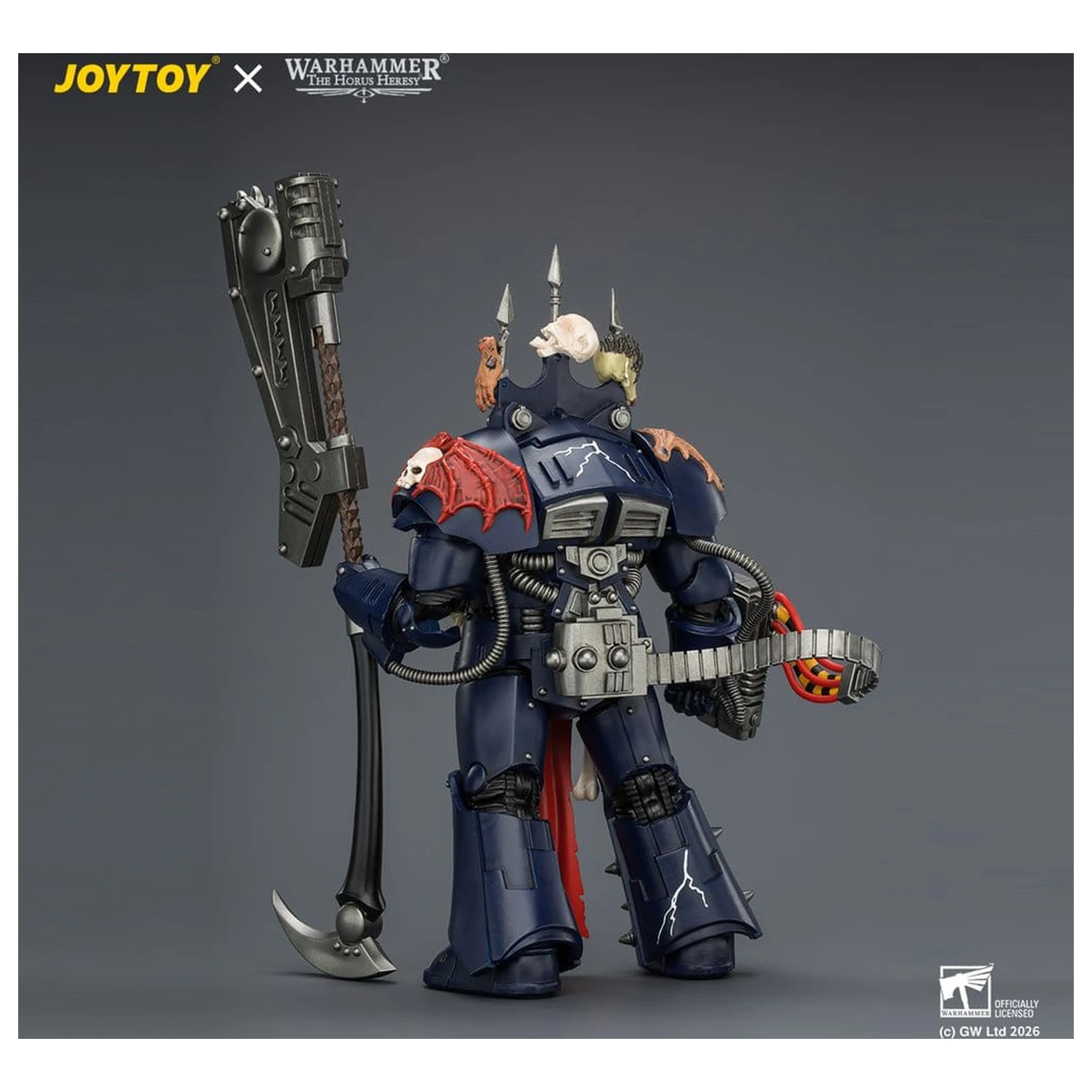 Warhammer The Horus Heresy Actionfigur Night Lords Legion Praetor in Tartaros Terminator Armour 14 cm Produktfoto