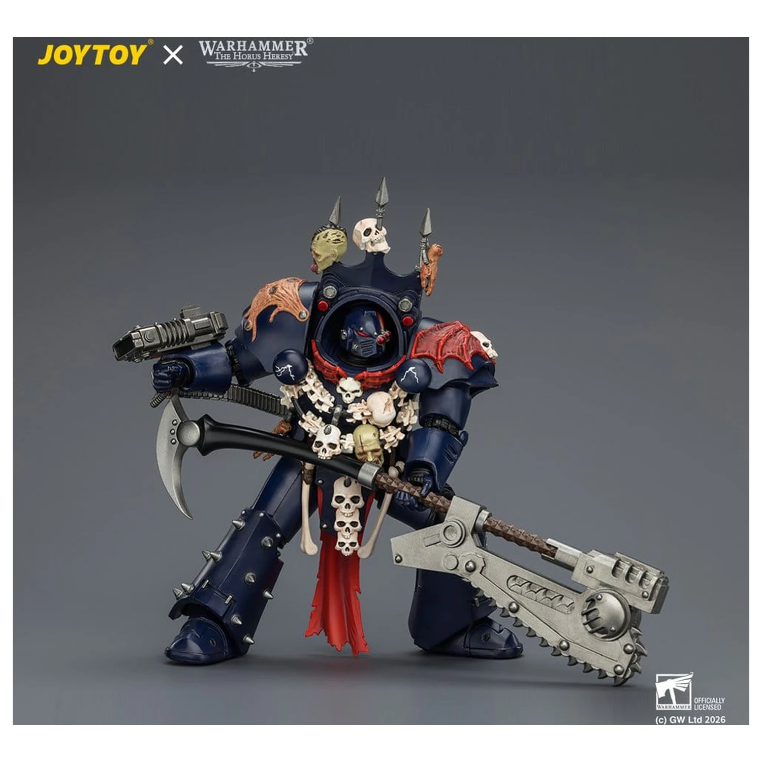 Warhammer The Horus Heresy Actionfigur Night Lords Legion Praetor in Tartaros Terminator Armour 14 cm Produktfoto