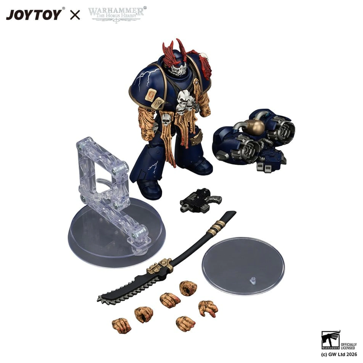 Warhammer The Horus Heresy Actionfigur Night Lords Night Raptor Huntmaster 12 cm Produktfoto
