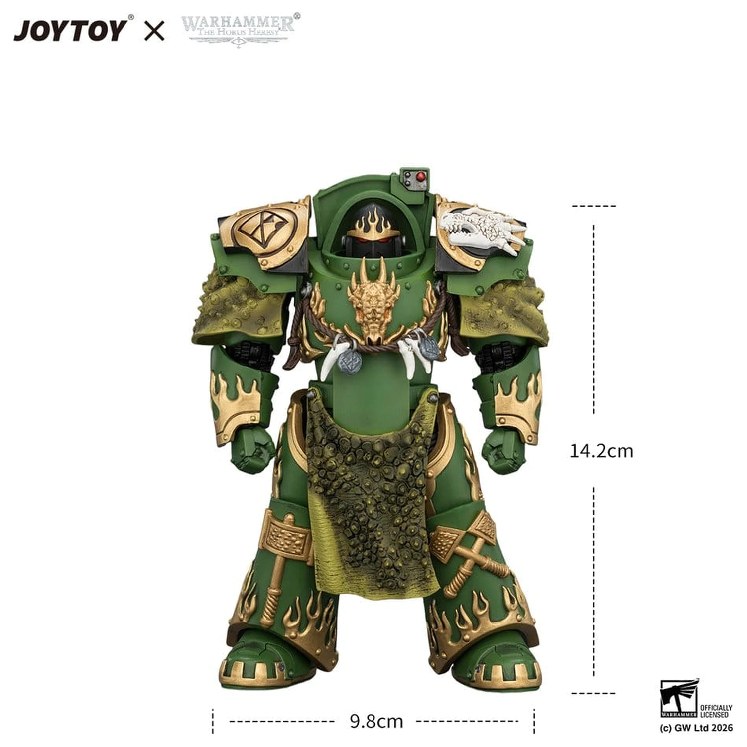 Warhammer The Horus Heresy Actionfigur Salamanders Firedrake Terminator 1 14 cm Produktfoto