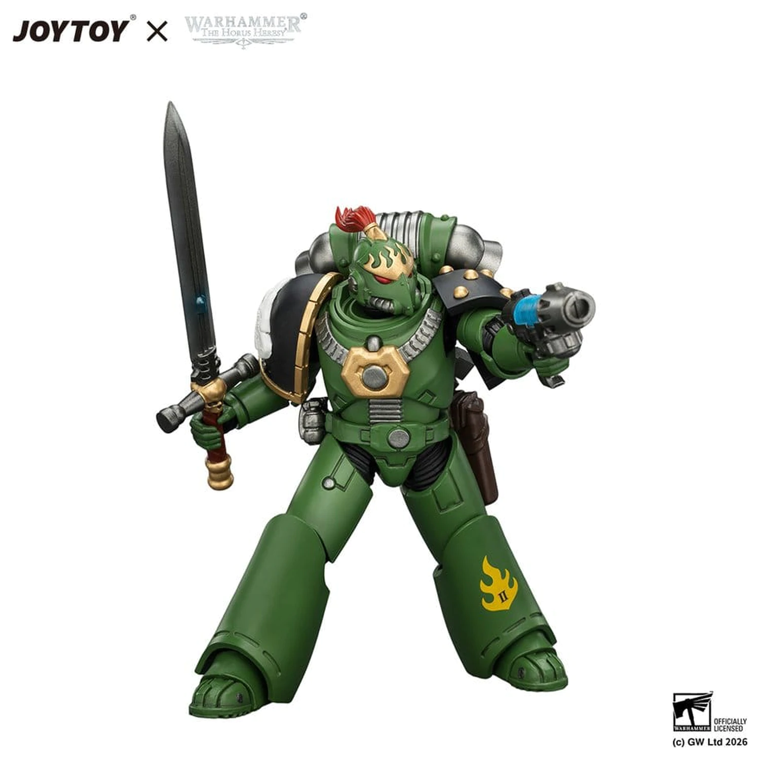 Warhammer The Horus Heresy Actionfigur Salamanders MKVI Tactical Legionary 12 cm Produktfoto