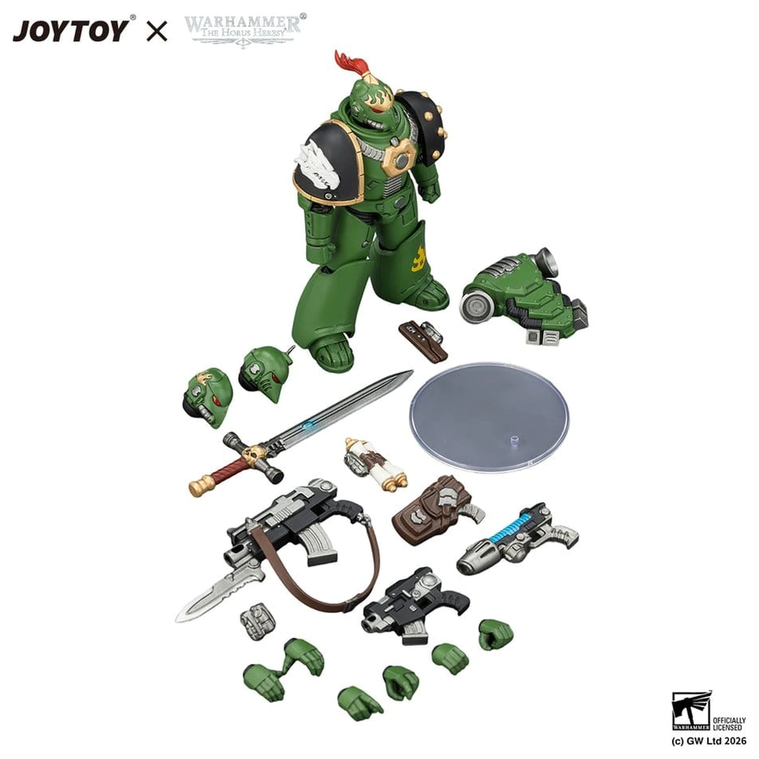 Warhammer The Horus Heresy Actionfigur Salamanders MKVI Tactical Legionary 12 cm Produktfoto