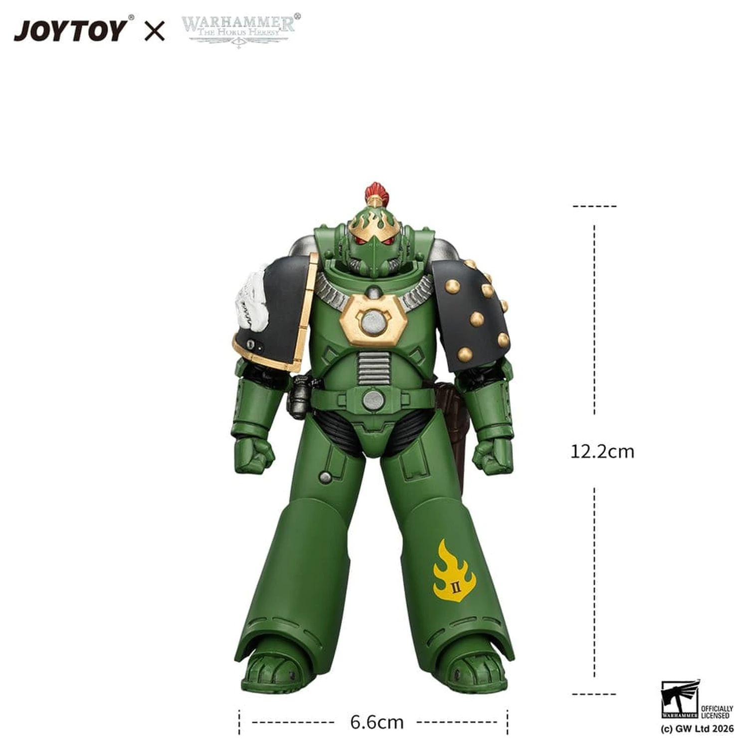 Warhammer The Horus Heresy Actionfigur Salamanders MKVI Tactical Legionary 12 cm Produktfoto