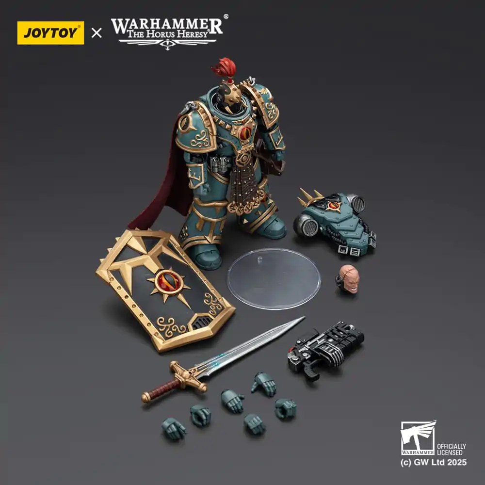 Warhammer The Horus Heresy Actionfigur Sons of Horus Little Horus Aximand Captain of the 5th Company 20 cm Produktfoto