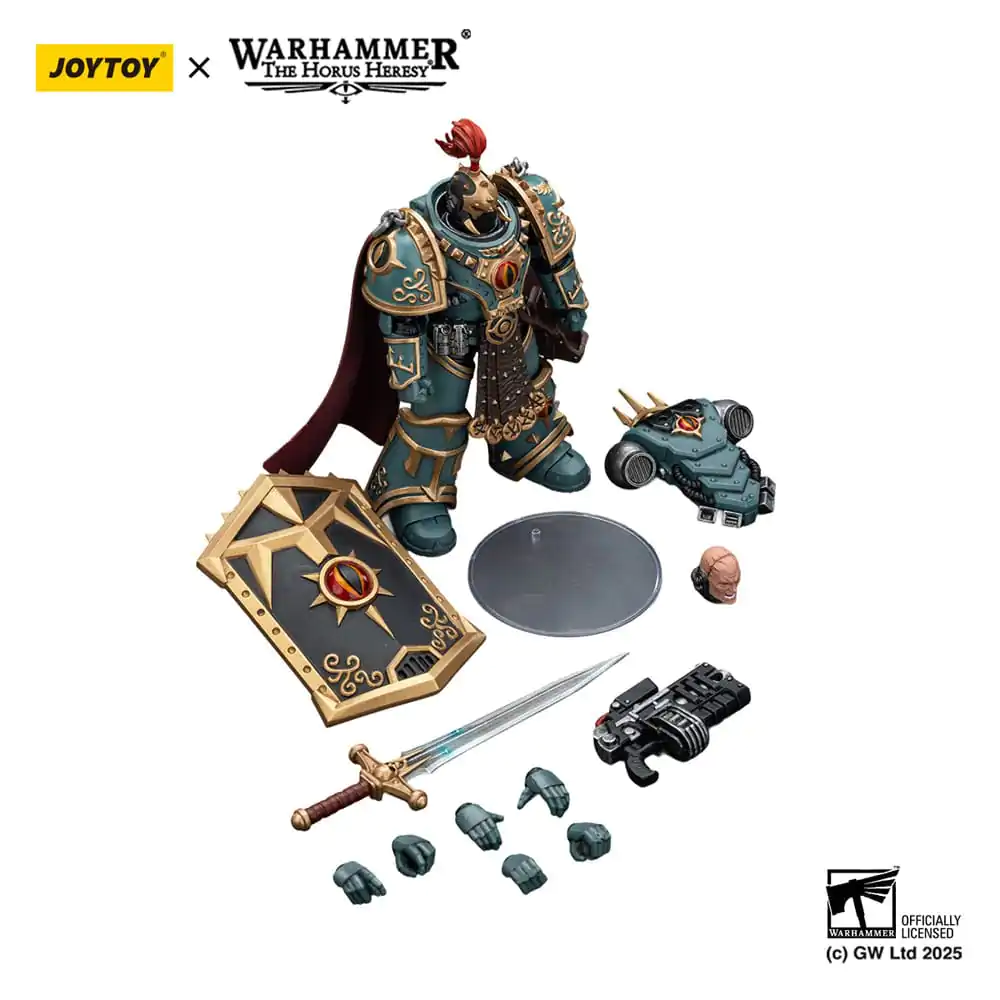 Warhammer The Horus Heresy Actionfigur Sons of Horus Little Horus Aximand Captain of the 5th Company 20 cm Produktfoto