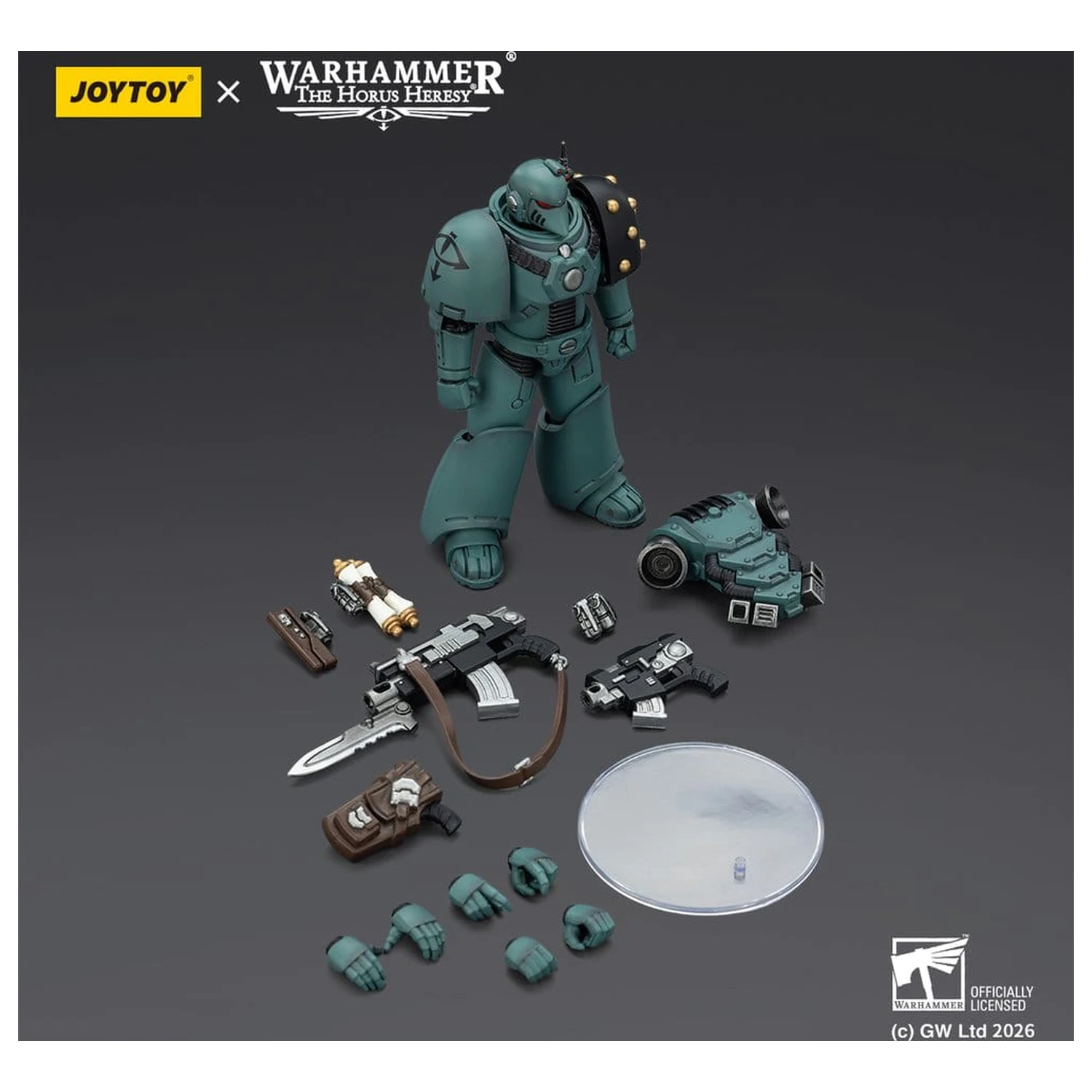 Warhammer The Horus Heresy Actionfigur Sons of Horus MKVI Tactical Legionary 12 cm Produktfoto