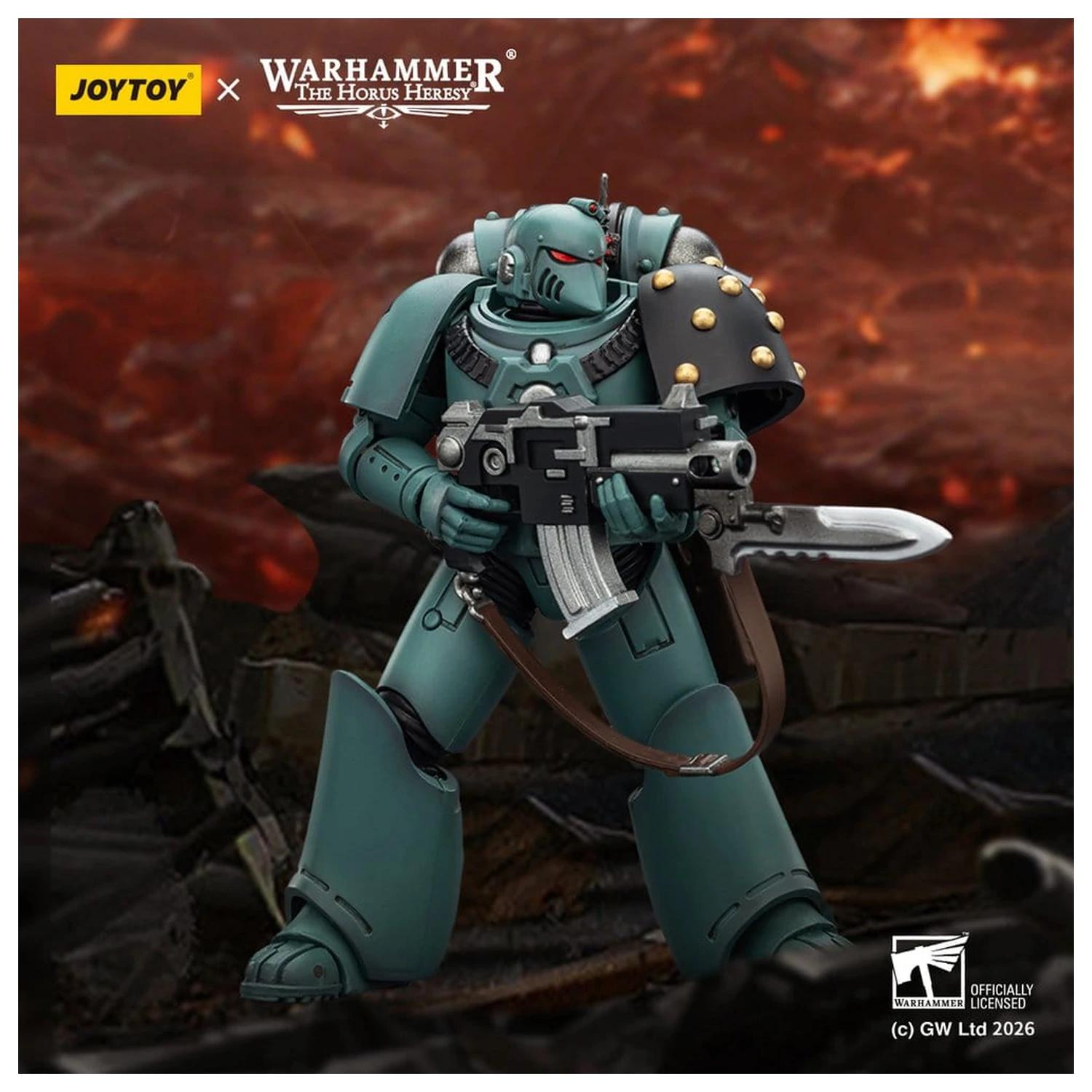 Warhammer The Horus Heresy Actionfigur Sons of Horus MKVI Tactical Legionary 12 cm Produktfoto