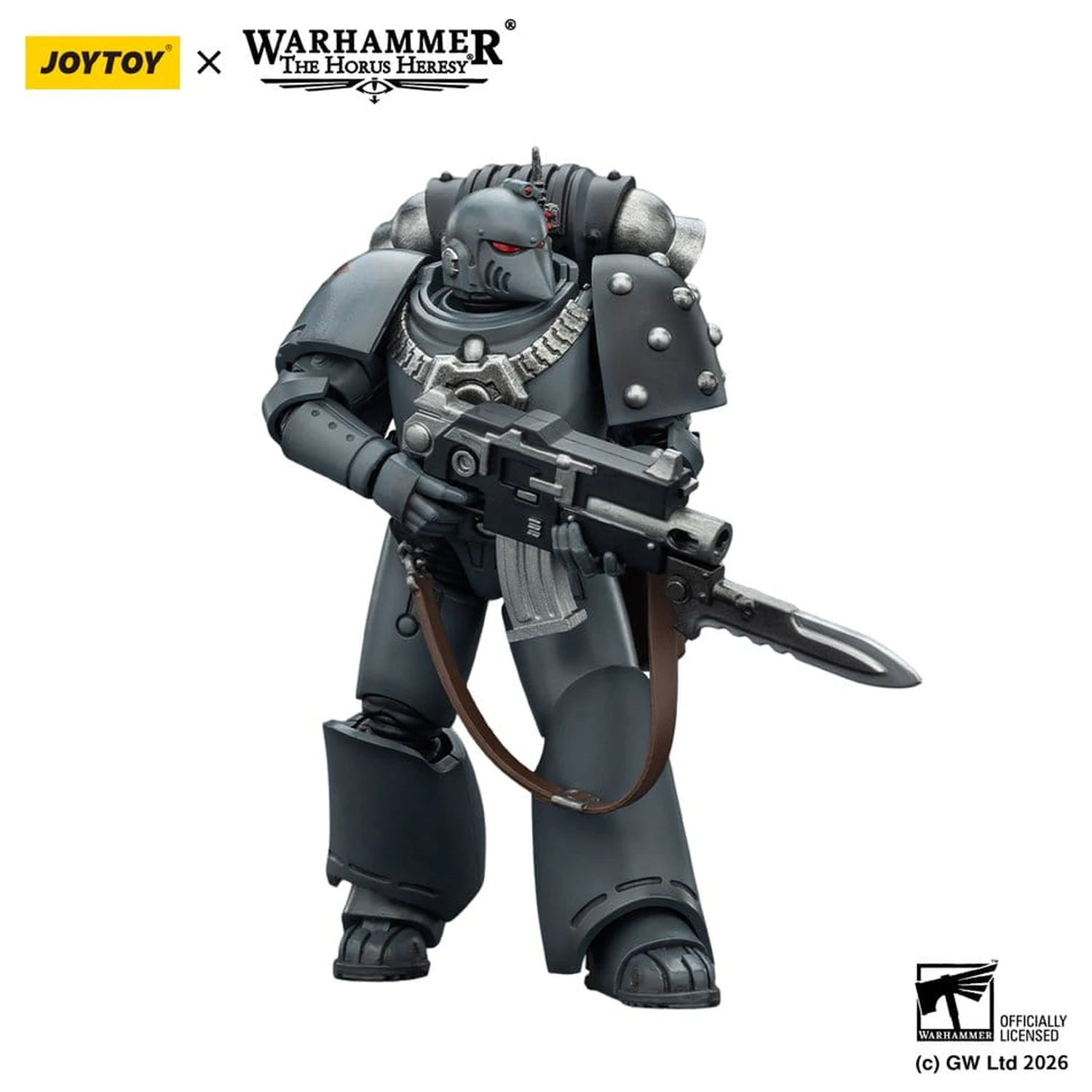 Warhammer The Horus Heresy Actionfigur Space Wolves MKVI Tactical Legionär 12 cm Produktfoto