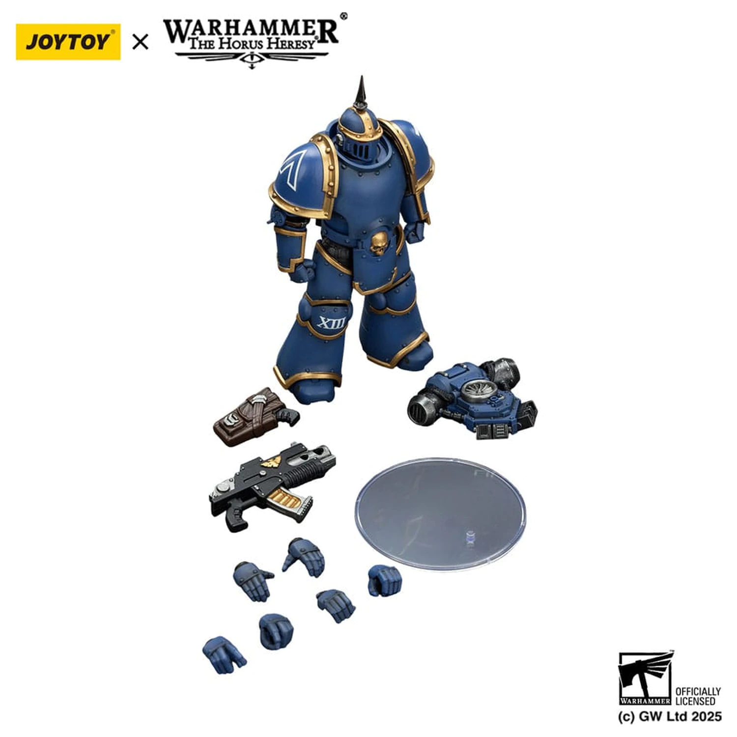 Warhammer The Horus Heresy Actionfigur Ultramarines MK III Tactical Legionary 12 cm Produktfoto