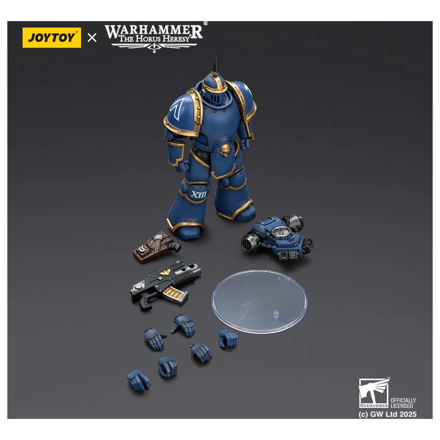 Warhammer The Horus Heresy Actionfigur Ultramarines MK III Tactical Legionary 12 cm Produktfoto