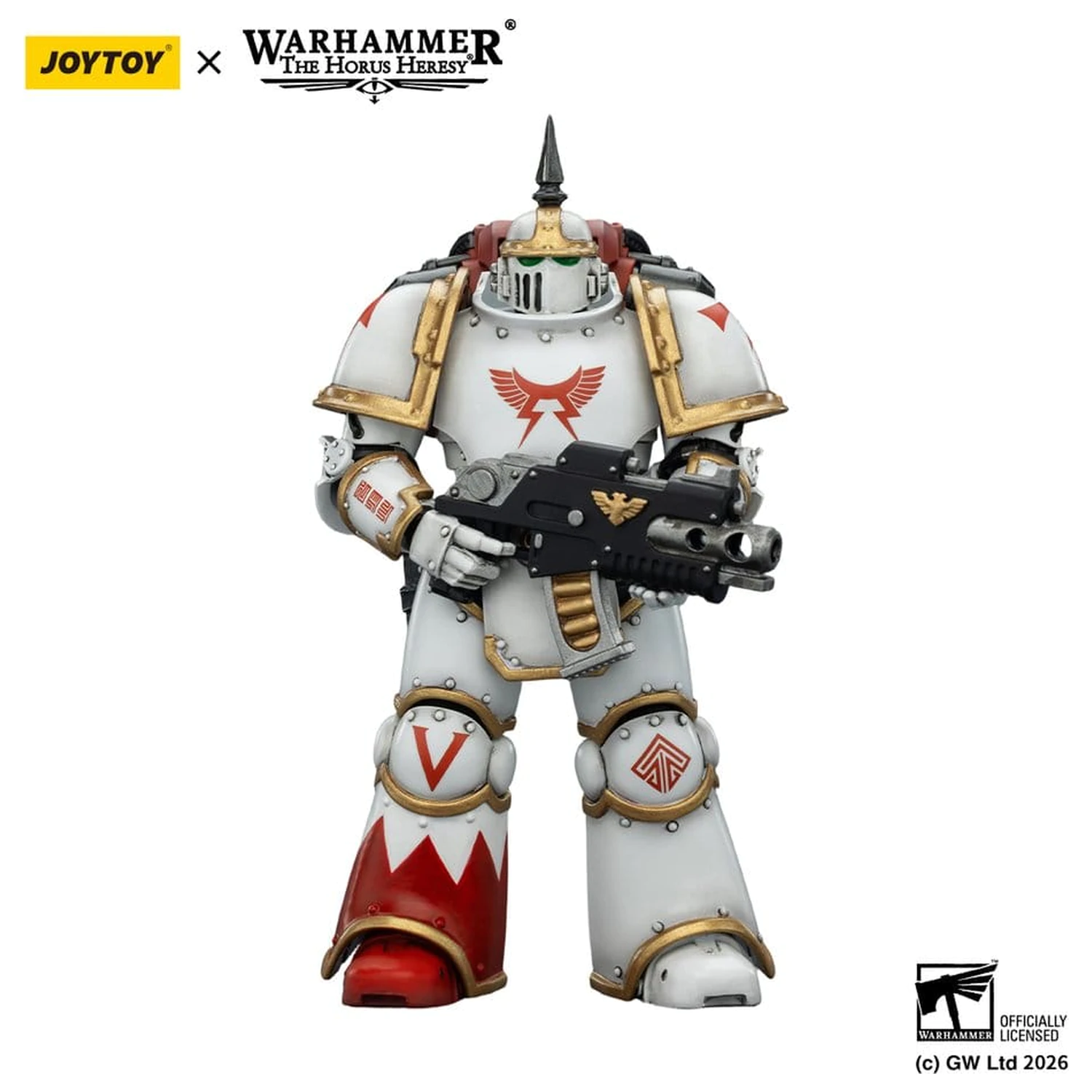 Warhammer The Horus Heresy Actionfigur White Scars MKIII Tactical Legionär 12 cm Produktfoto