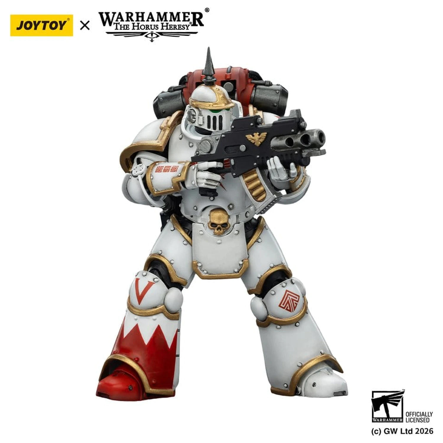 Warhammer The Horus Heresy Actionfigur White Scars MKIII Tactical Legionär 12 cm Produktfoto