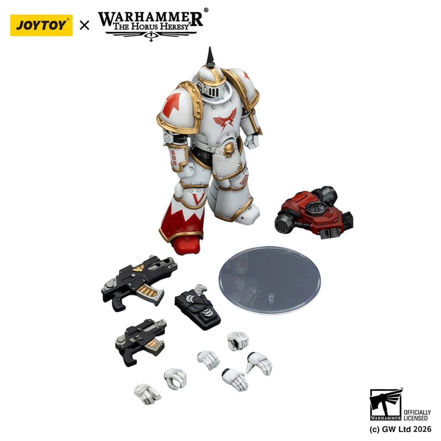 Warhammer The Horus Heresy Actionfigur White Scars MKIII Tactical Legionär 12 cm Produktfoto
