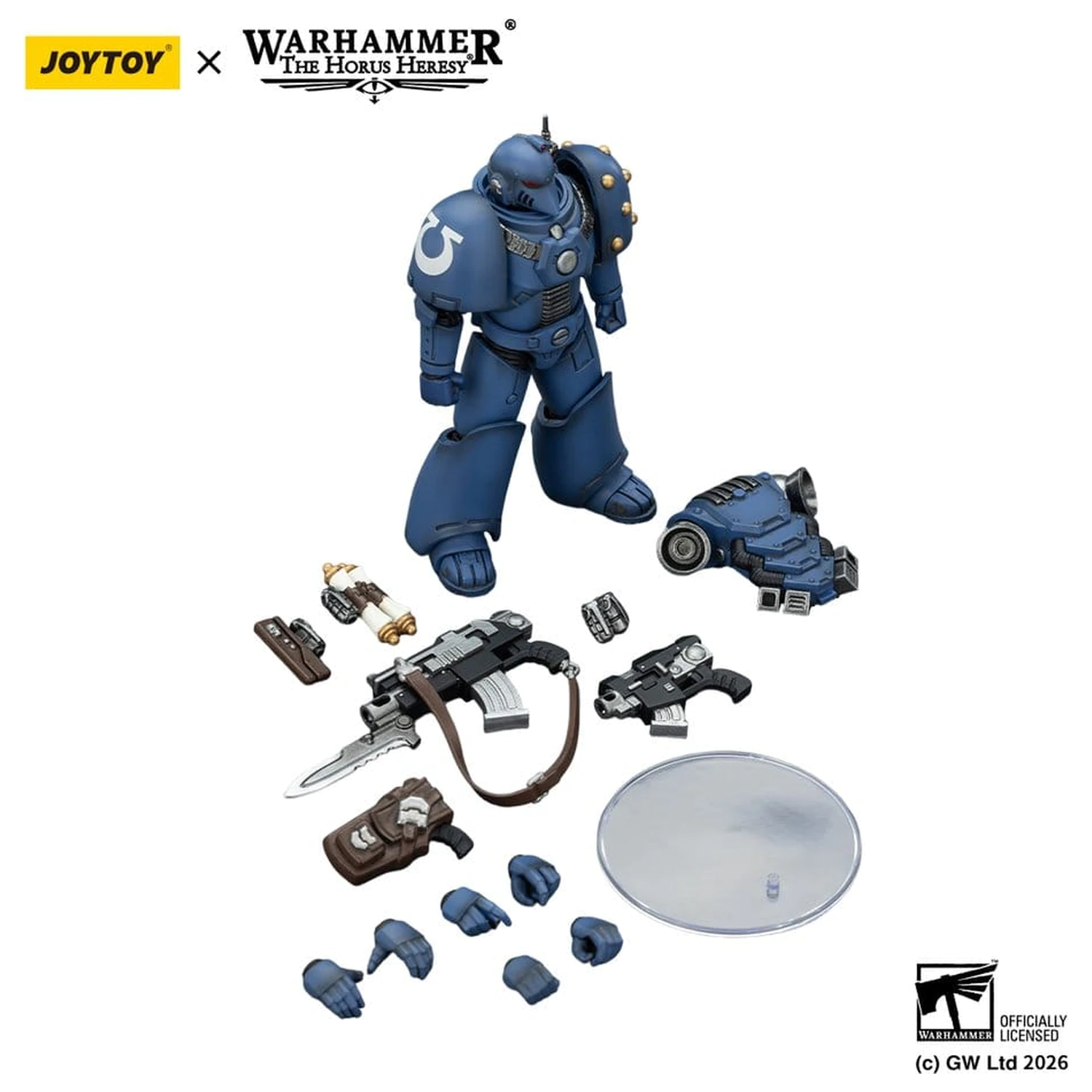 Warhammer The Horus Heresy Actionfigur Ultramarines MKVI Tactical Legionary 12 cm Produktfoto