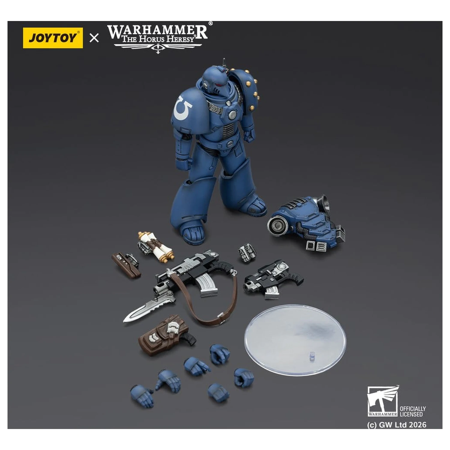 Warhammer The Horus Heresy Actionfigur Ultramarines MKVI Tactical Legionary 12 cm Produktfoto