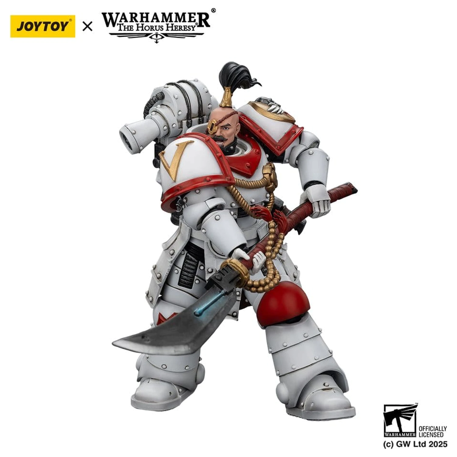 Warhammer The Horus Heresy Actionfigur White Scars Legion Praetor 12 cm Produktfoto