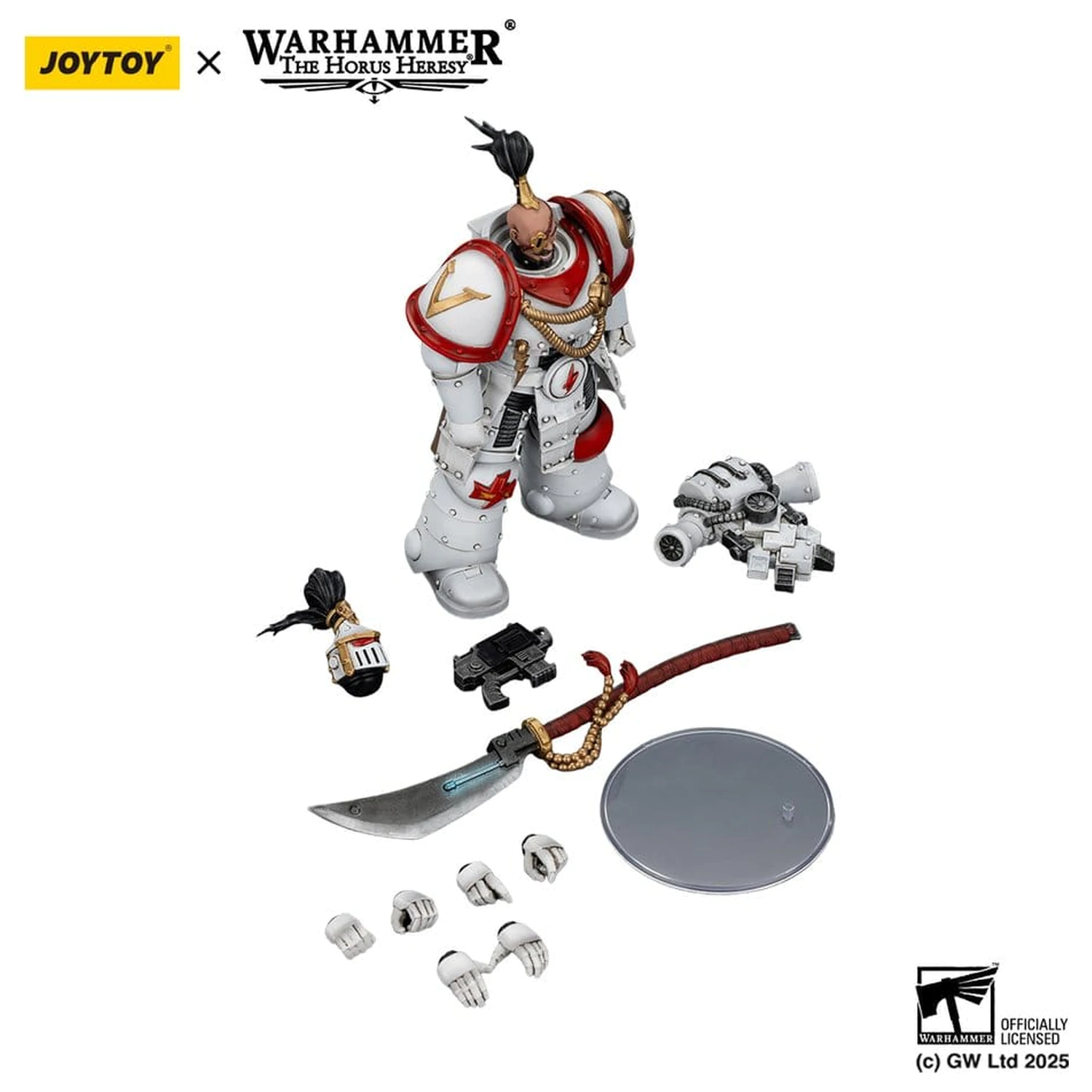 Warhammer The Horus Heresy Actionfigur White Scars Legion Praetor 12 cm Produktfoto