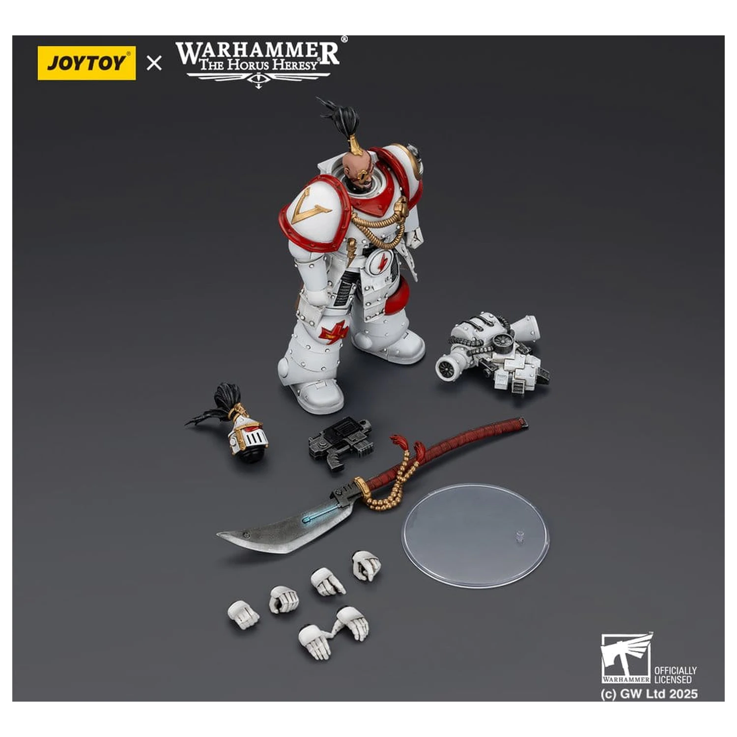 Warhammer The Horus Heresy Actionfigur White Scars Legion Praetor 12 cm Produktfoto