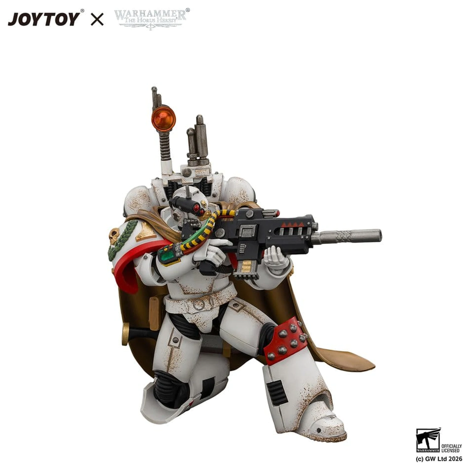Warhammer The Horus Heresy White Scars Legion Vigilator Actionfigur 12 cm Produktfoto