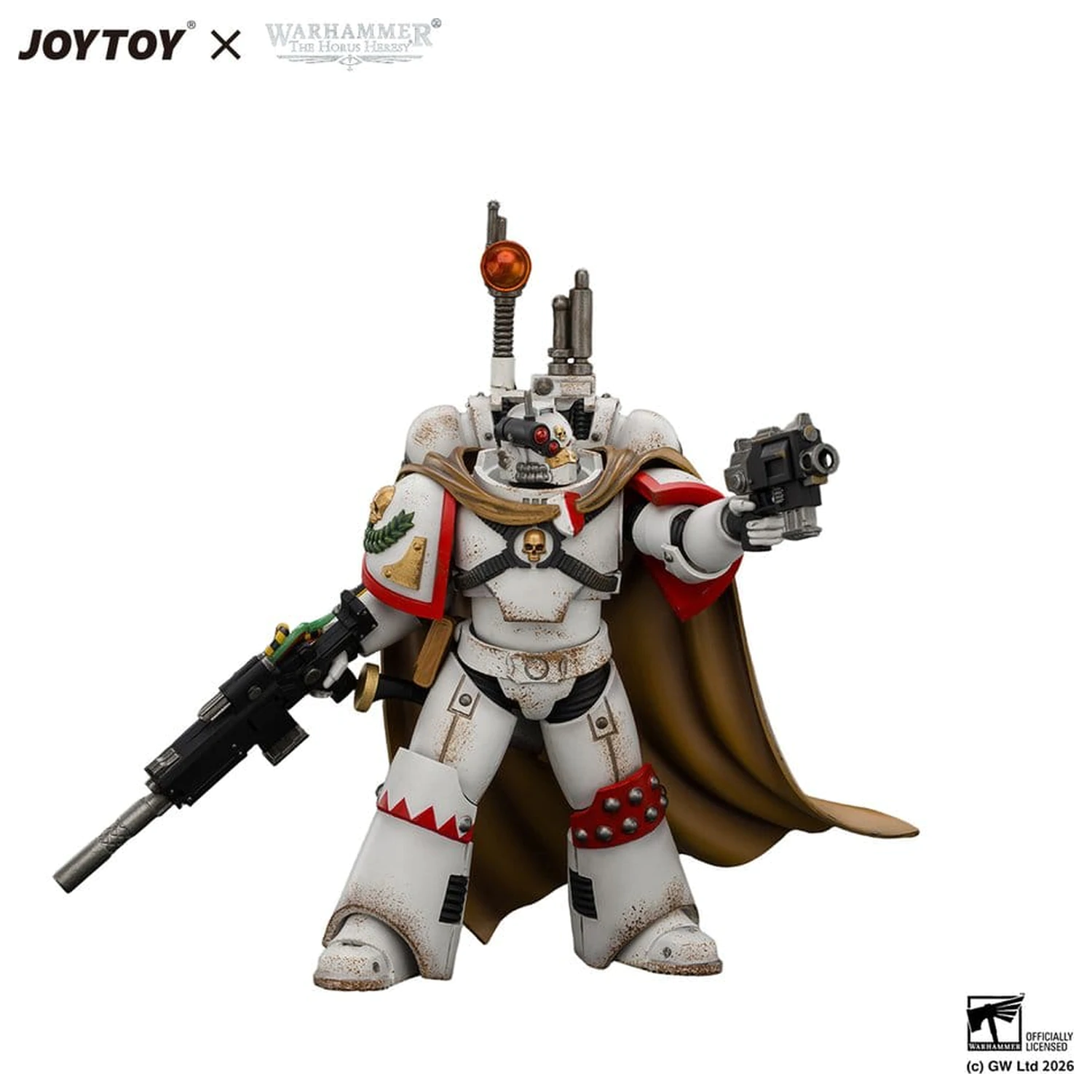 Warhammer The Horus Heresy White Scars Legion Vigilator Actionfigur 12 cm Produktfoto