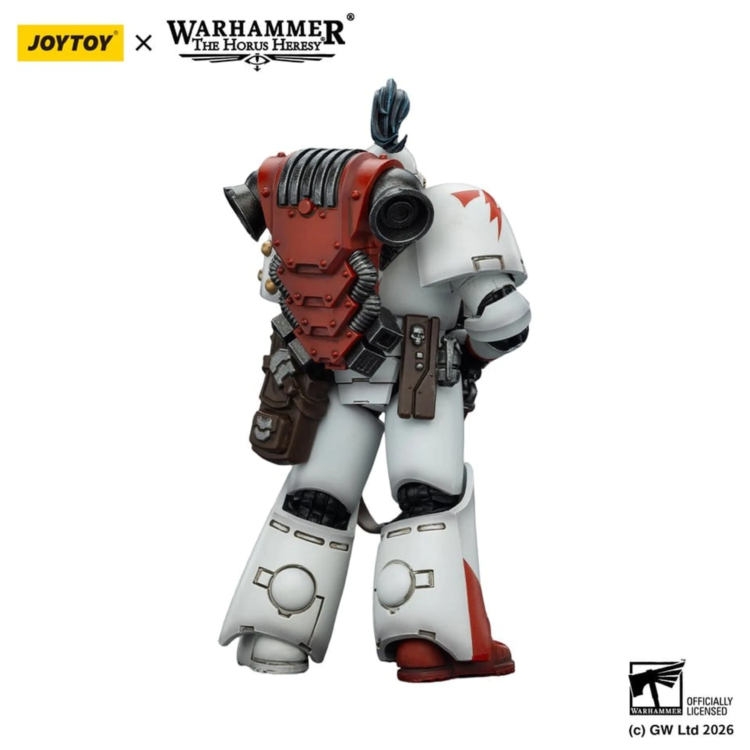 Warhammer The Horus Heresy Actionfigur White Scars MKVI Taktischer Legionär 12 cm Produktfoto