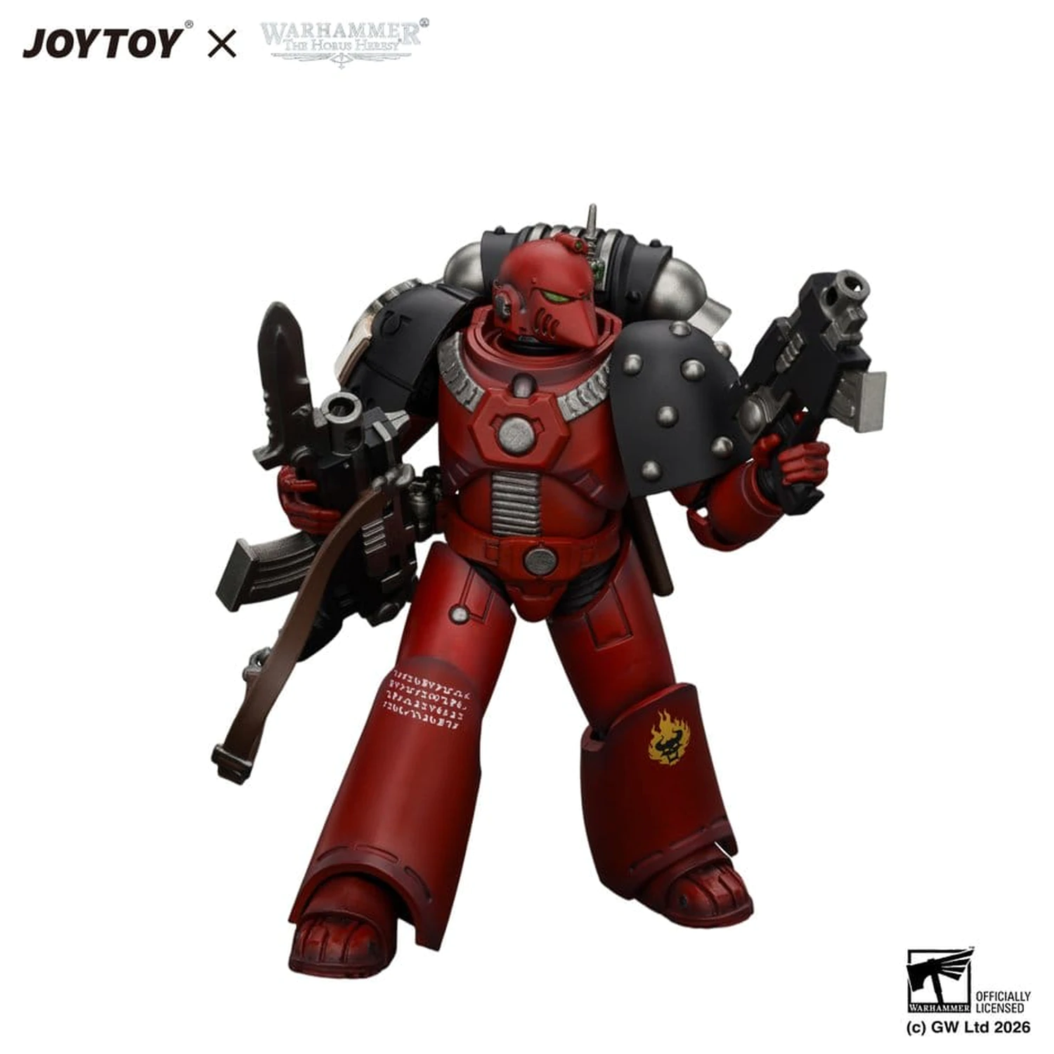 Warhammer The Horus Heresy Word Bearers Figur MkVI Tactical Sergeant 12 cm Produktfoto