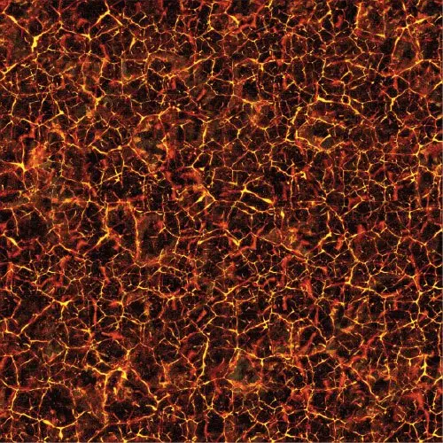 WarLock Tiles: Game Mat: Magma Chamber Produktfoto
