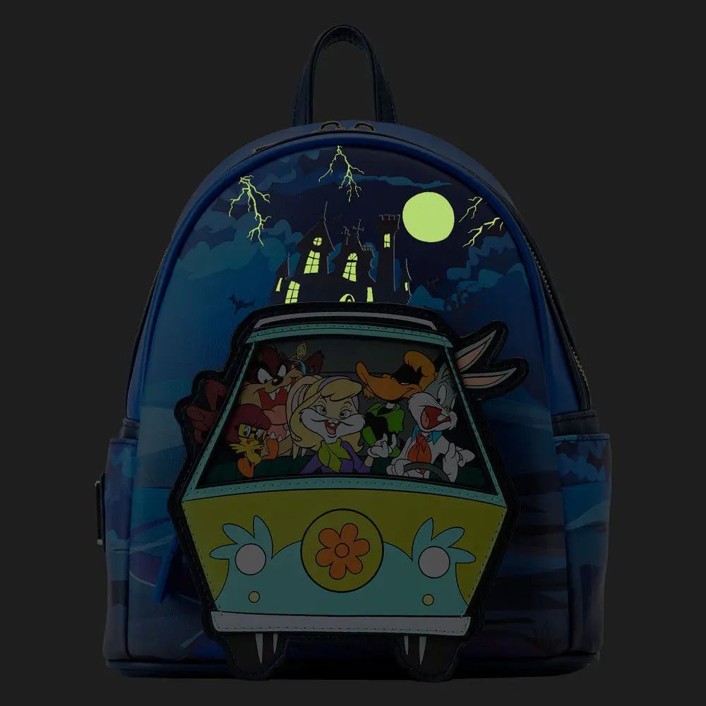 Loungefly Warner Bros 100th Anniversary Looney Tunes &amp; Scooby Rucksack 26cm Produktfoto