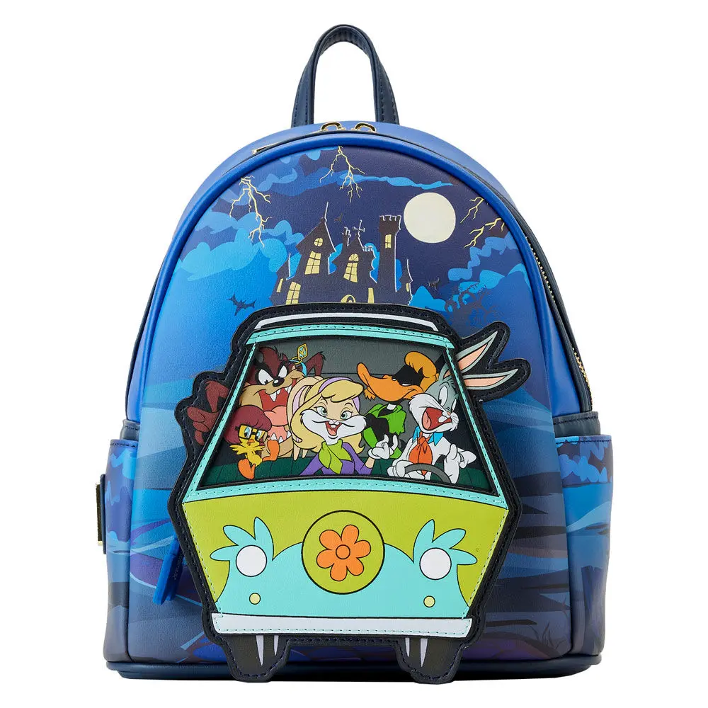 Loungefly Warner Bros 100th Anniversary Looney Tunes &amp; Scooby Rucksack 26cm Produktfoto