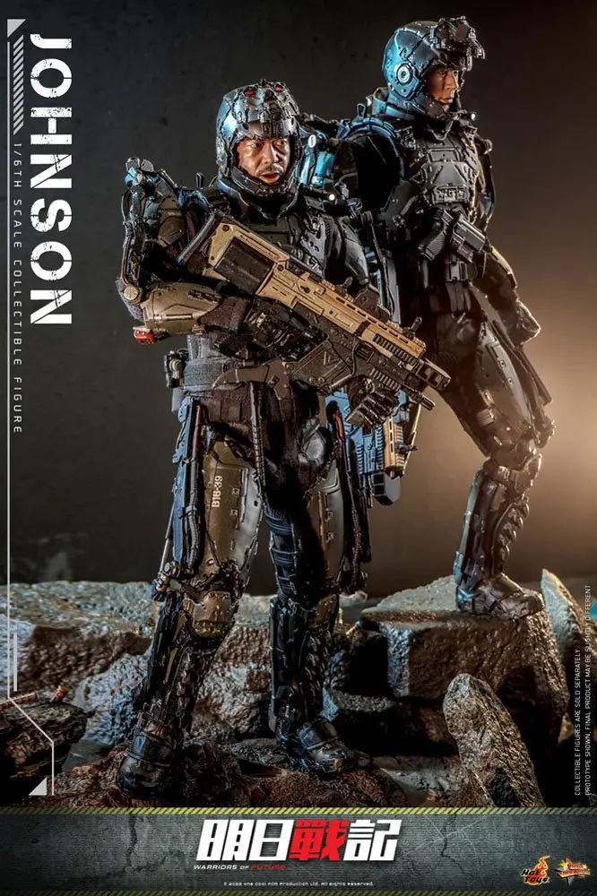 Warriors of Future Movie Masterpiece Actionfigur 1/6 Johnson 30 cm termékfotó