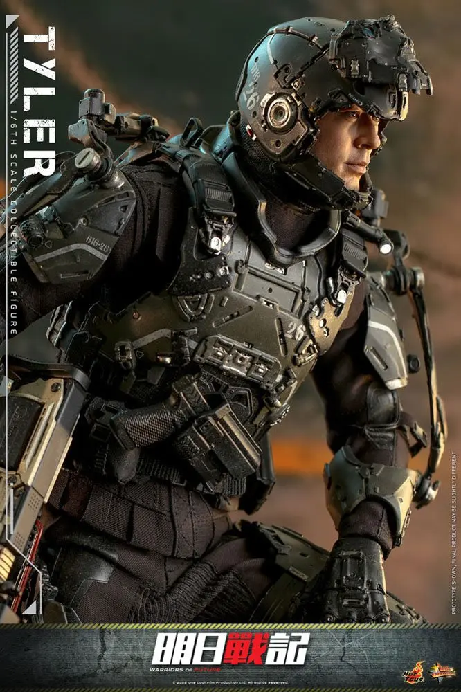 Warriors of Future Movie Masterpiece Actionfigur 1/6 Tyler 31 cm termékfotó