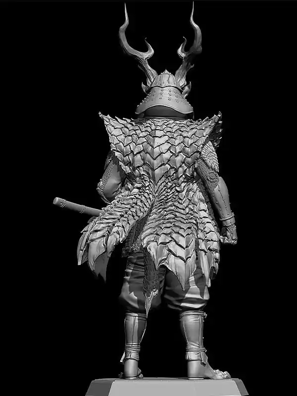 Warriors of the Zodiac Plastic Model Kit Zodiac Warrior: Dragon (re-run) 15 cm Produktfoto
